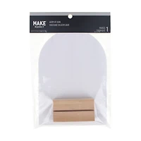 7.5" Acrylic Sign with Wood Stand by Make Market®