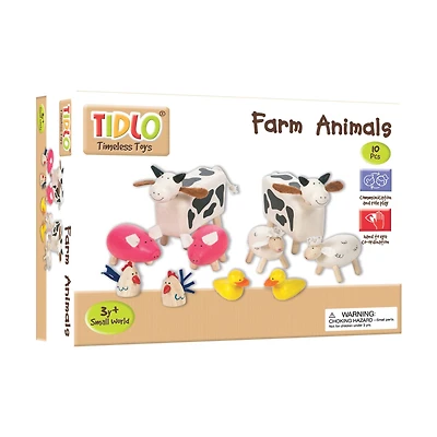 Wooden Farm Animals