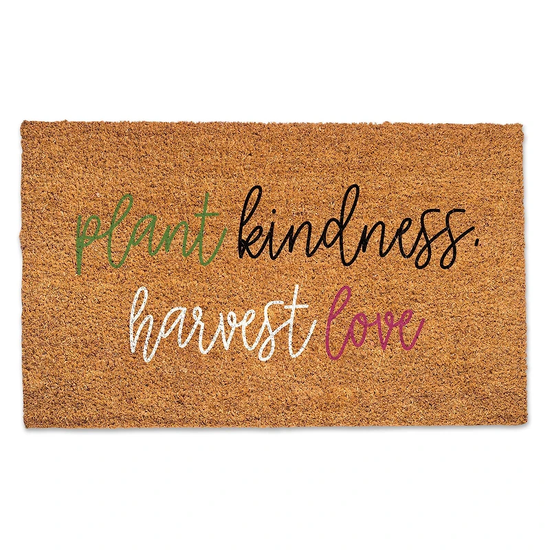 Plant Kindness Harvest Love Doormat