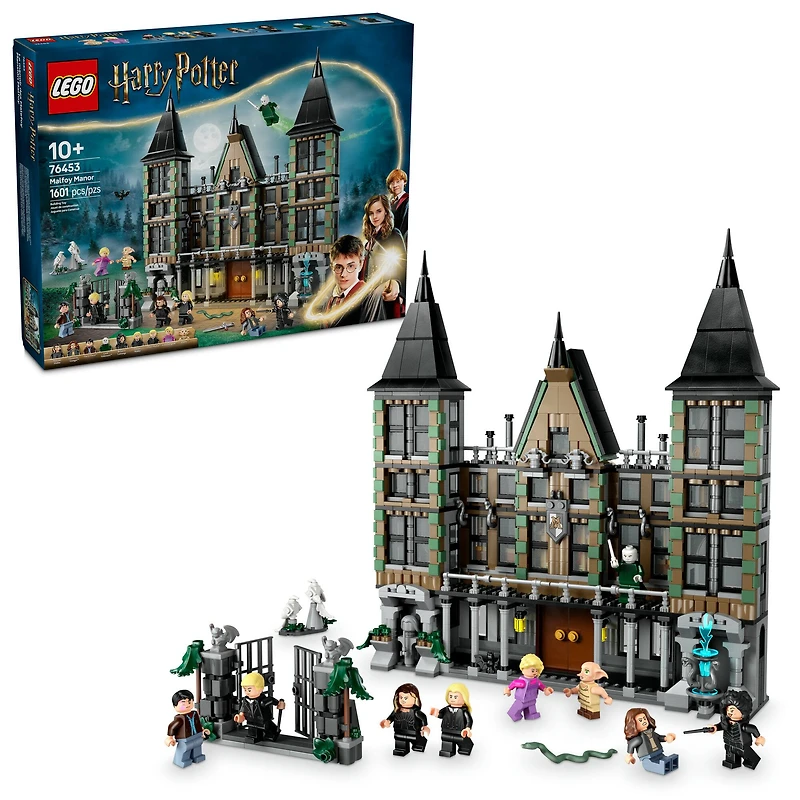 LEGO® Harry Potter™ Malfoy Manor, Wizard Toy Building Set 76453