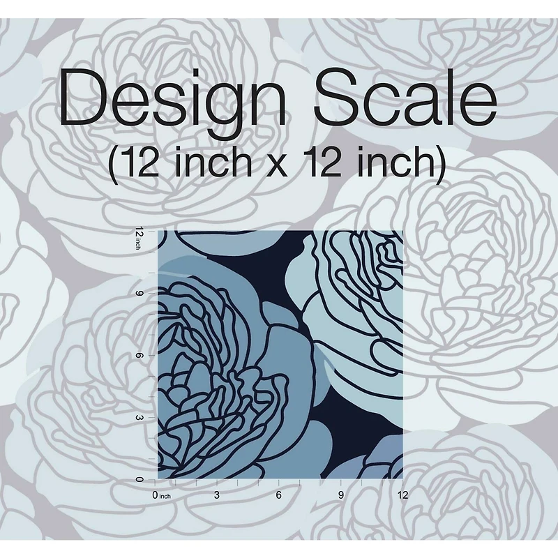 RoomMates Bed of Roses Peel & Stick Wallpaper