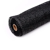 21" x 5yd. Black Poly Burlap Mesh by Celebrate It™