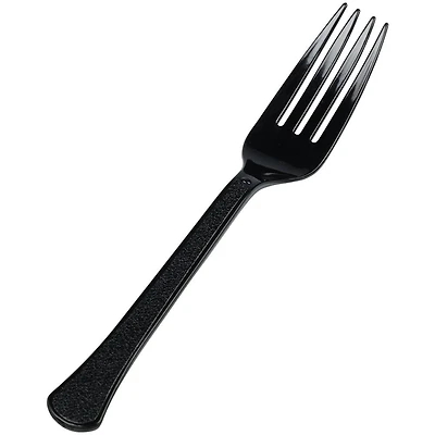JAM Paper Premium Utensils Plastic Forks Party Pack