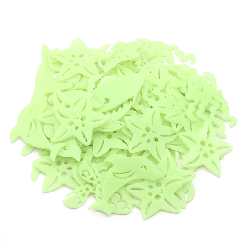 Sea Creatures Glow-in-the-Dark Stickers by Creatology™