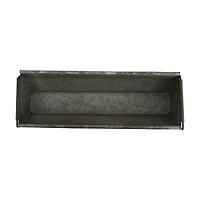 Hello Honey® Distressed Metal Trough Container