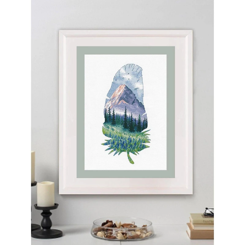 Oven Mountain Landscape-2 Cross Stitch Kit