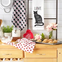 Assorted Cat Love Dishtowel (Set of 3)