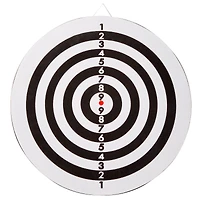 Toy Time Double-Sided Flocked Indoor Dartboard