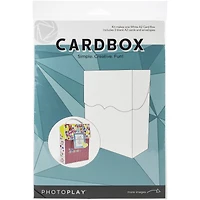 Photoplay™ White A2 Card Box Kit