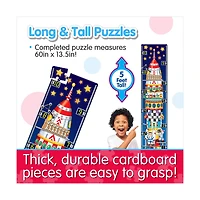 Long & Tall Puzzle - 123 Rocket Ship: 50+ Pcs