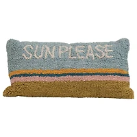Hello Honey® Sun Please Cotton Striped Pillow
