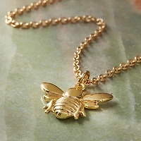 Charmalong™ 14K Gold Plated Bee Charm by Bead Landing™