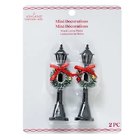 Mini Black Lamp Posts, 2ct. by Ashland®