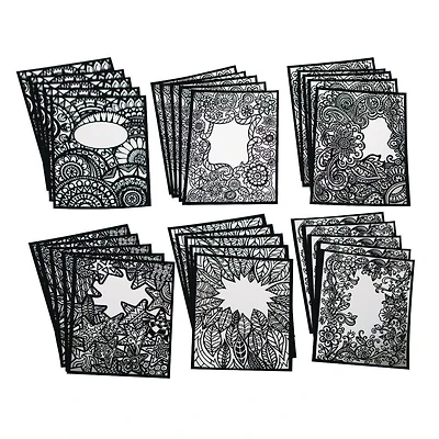 S&S® Worldwide Personalized Velvet Art Posters, 30ct.