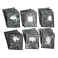 S&S® Worldwide Personalized Velvet Art Posters, 30ct.