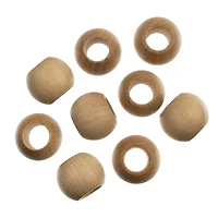 20mm Round Wood Beads