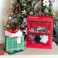 Santa's Bag Gift Bag Organizer & Tissue Paper Storage Box