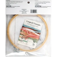 Happy Place Counted Cross Stitch Kit by Loops & Threads®