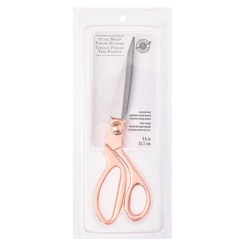 6 Pack: Ultra Sharp Forged Scissors by Loops & Threads™