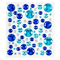 Blue Mixed Gem Bling Sticker Sheet By Recollections™