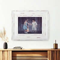 DII® White Distressed 4" x 6" Picture Frame