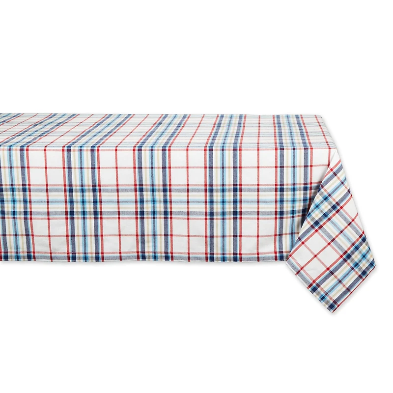 Lighthouse Plaid Tablecloth 60" x 84"