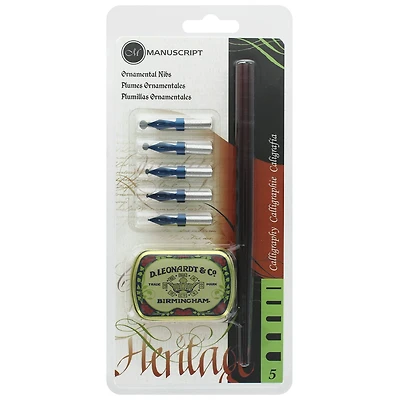 Manuscript Calligraphy Ornamental Nibs Set