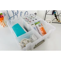 ArtBin® Double Deep With Accessory Tray & Dividers Super Satchel Box