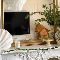 Mini Gold Bell Holly Garland by Ashland®