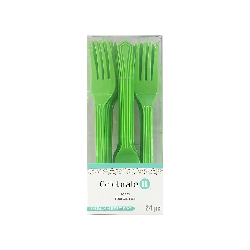 Plastic Forks by Celebrate It™, 24ct.