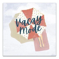 Vacay Mode Canvas Wall Art