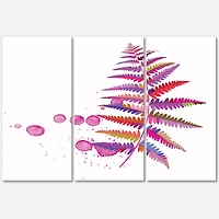 Designart - Purple Fern