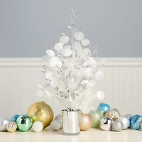 26" Unlit White Frost White Tabletop Artificial Christmas Tree