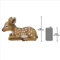 Design Toscano 14.5" Darby the Forest Fawn Baby Deer Statue