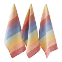 Rainbow Heavyweight Dishtowel and Dishcloth (Set of 6)