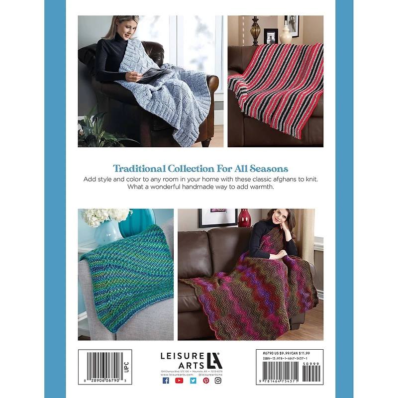 Leisure Arts® Classic Afghans Book