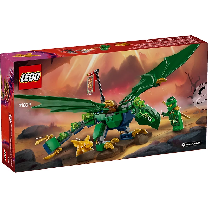 LEGO® NINJAGO® Lloyd’s Green Forest Dragon Toy 71829