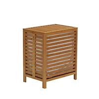 Household Essentials Bamboo Laundry Hamper