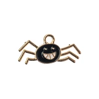 John Bead Sweet & Petite Halloween Small Spider Charms, 10ct.