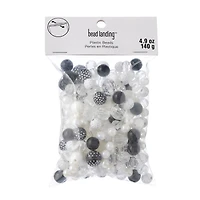 Mixed Black, Clear & White Craft Beads By Bead Landing™