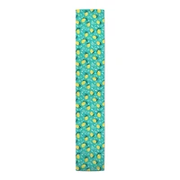 Lemons On Teal Indoor/Outdoor Table Runner