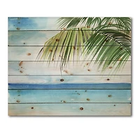 Designart - Palm Beach Resort At Dawn III