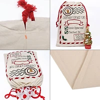 Personality Case™ 19" x 26" Rudolph Express Cotton Christmas Drawstring Bag