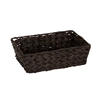 Household Essentials Dark Brown Wicker Storage Basket Set