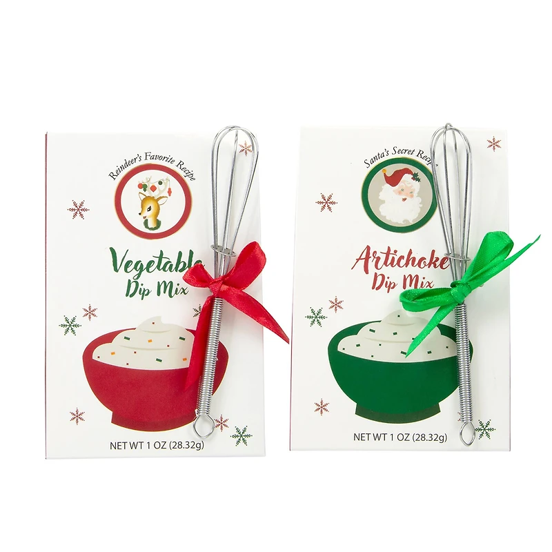 Assorted Veggie Dip Mix with Mini Whisk, 1pc.