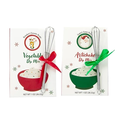 Assorted Veggie Dip Mix with Mini Whisk, 1pc.