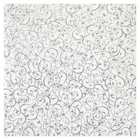 30 Pack: Silver Swirl Glitter Paper by Recollections®, 12" x 12"