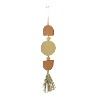 Hello Honey® Terracotta & Metal Wall Hanging