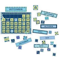 Eureka® Blue Harmony Calendar Bulletin Board Set, 2 Sets