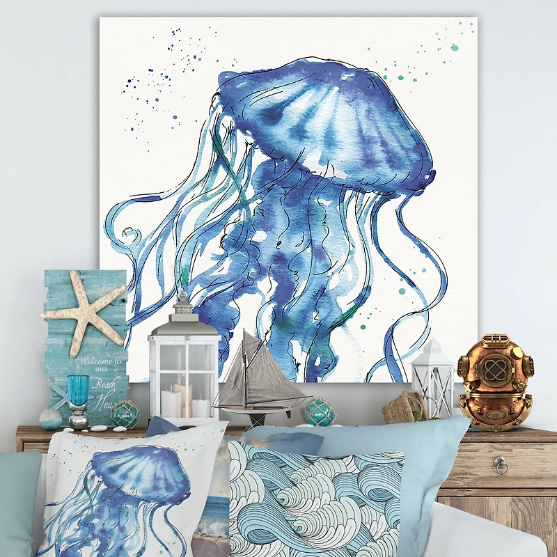 Designart - Blue Deep Sea X